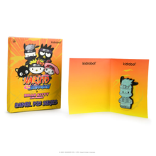 Load image into Gallery viewer, NARUTO X HELLO KITTY 1.5&quot; ENAMEL PIN SET KIDROBOT
