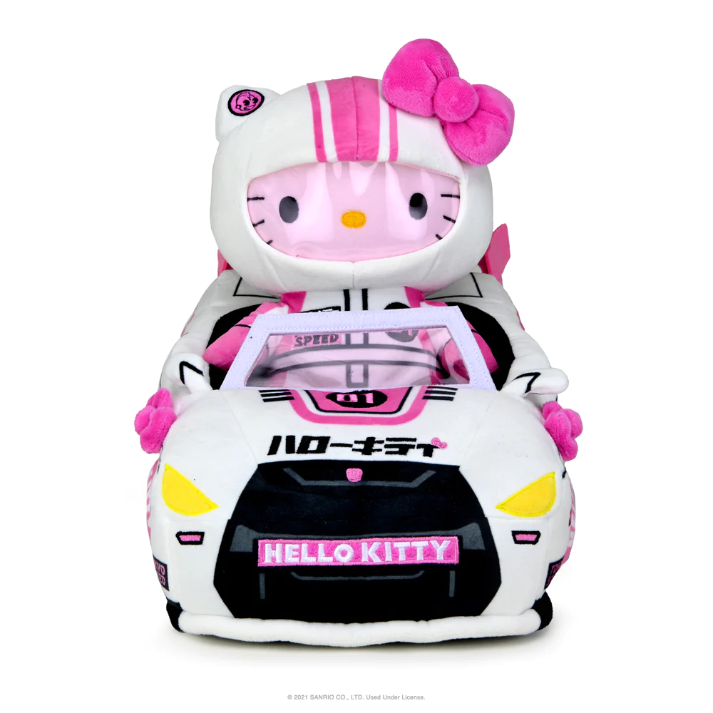 HELLO KITTY TOKYO SPEED RACER 13" MEDIUM PLUSH-"HELLO KITTY" KIDROBOT